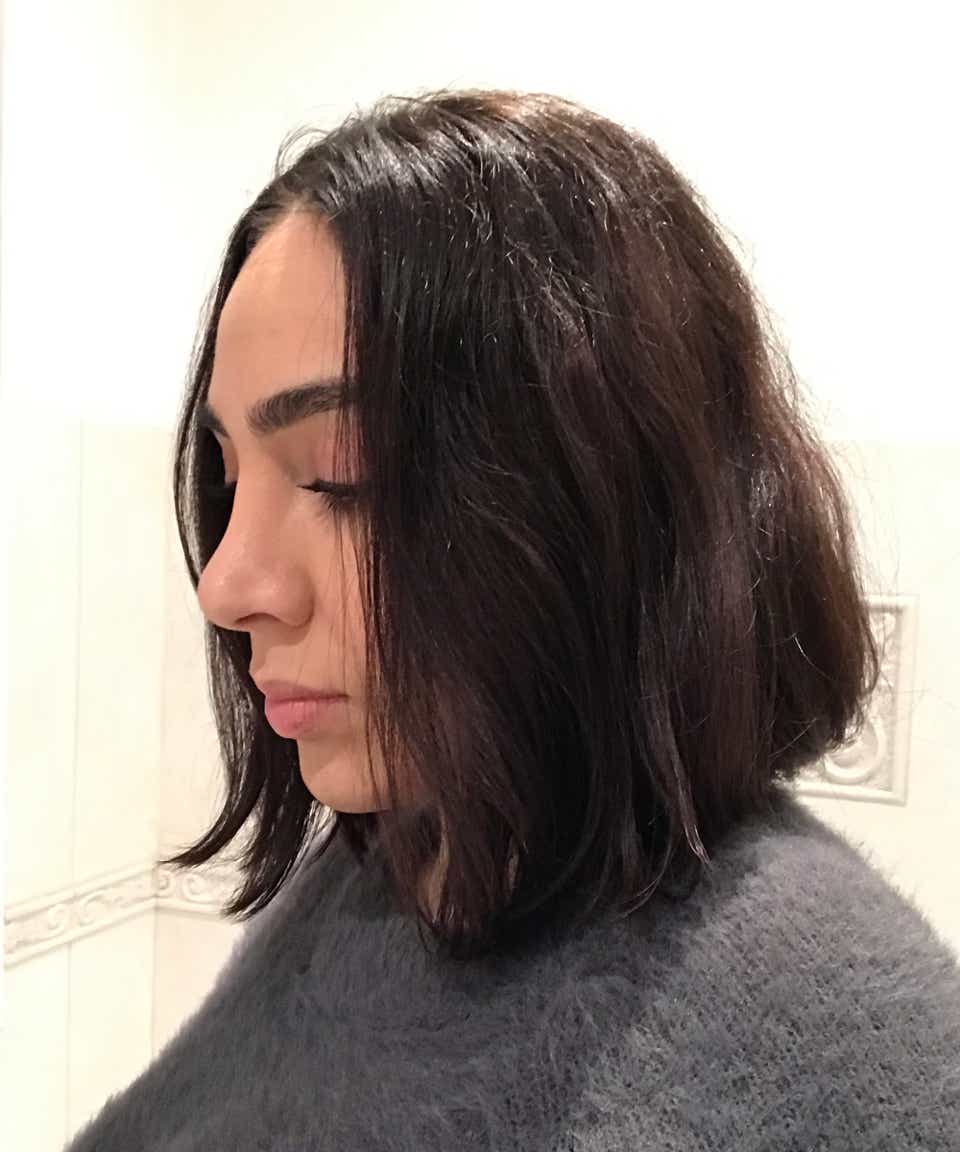 diy keratin behandlung verspricht frizz