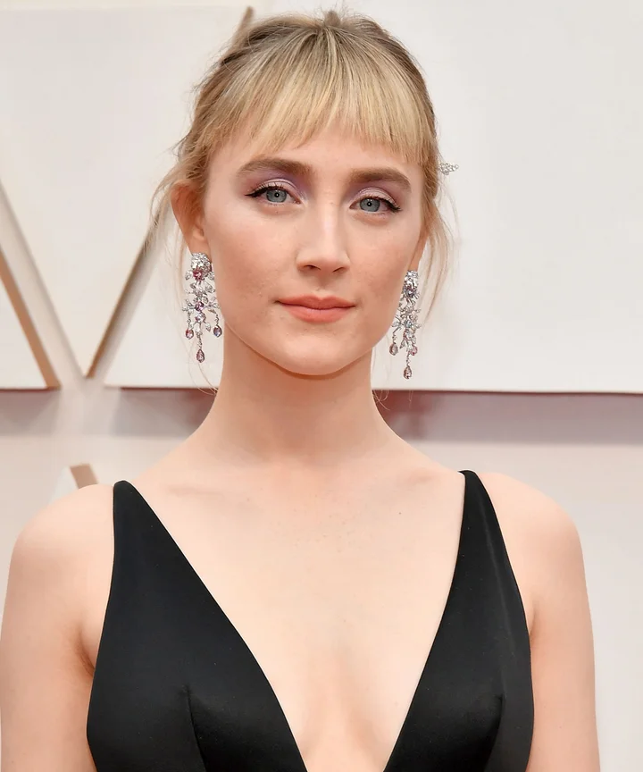 Saoirse Ronan Oscars Bangs Inspired By Audrey Hepburn