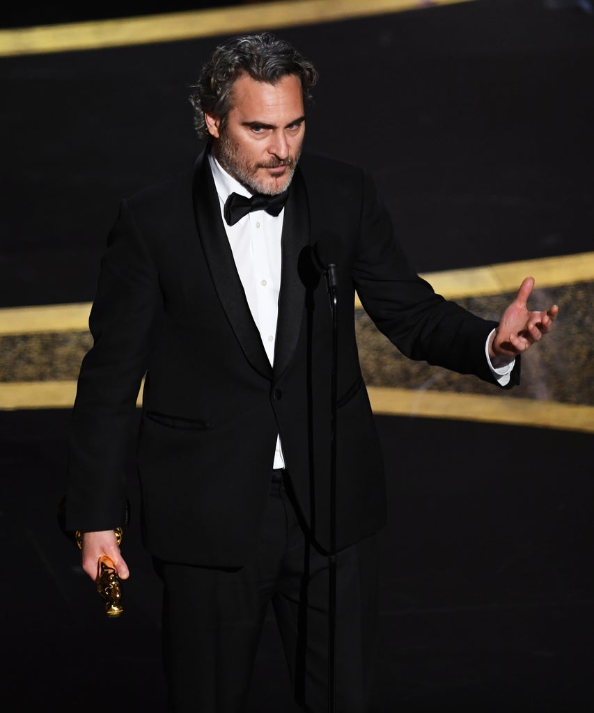 Joaquin Phoenix' Emotional Oscars Speech,