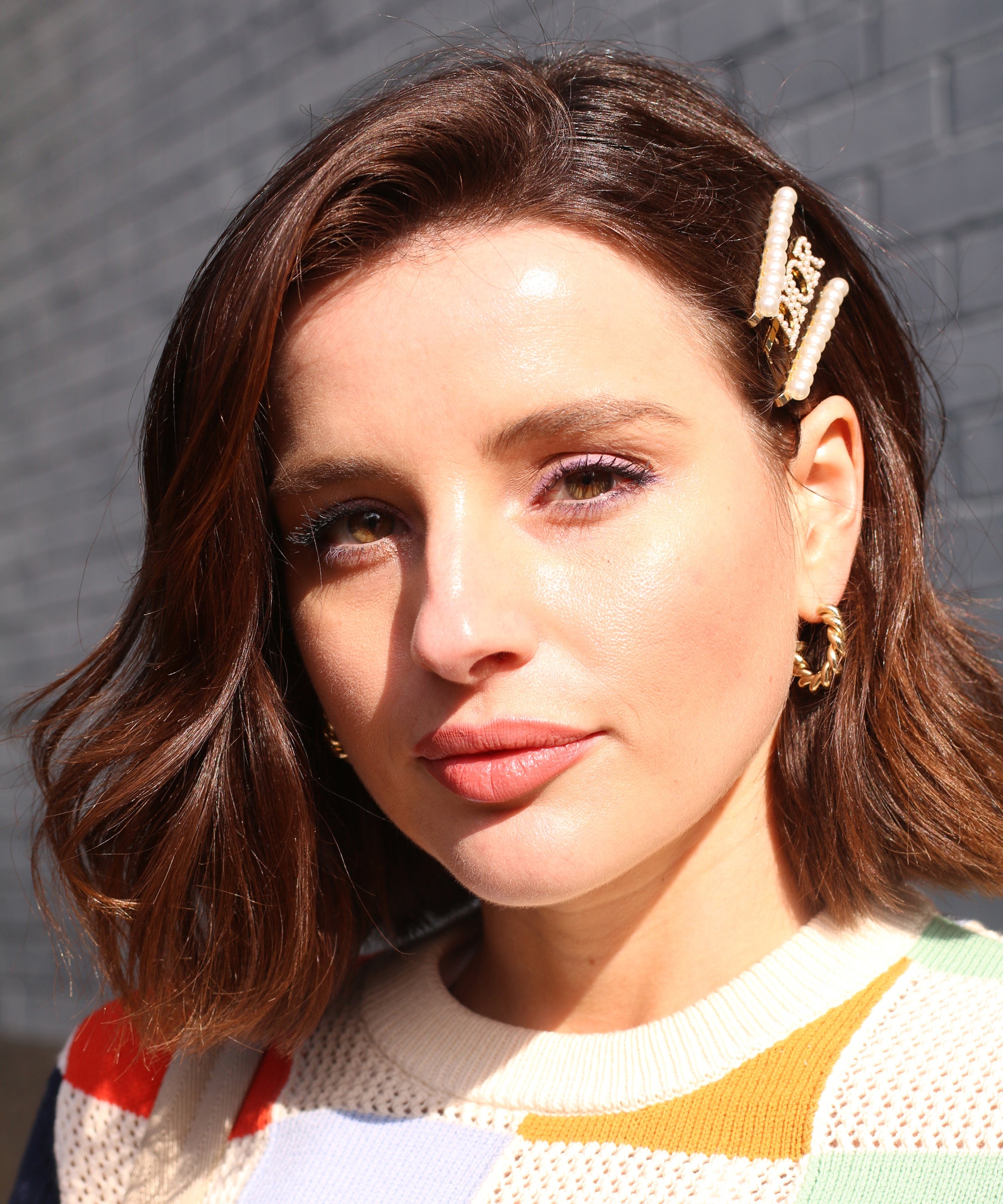 NYFW Brown Amber Hair Color Is Ruling Street Style 2020 NYFW Brown Amber Hair Color Is Ruling Street Style 2020