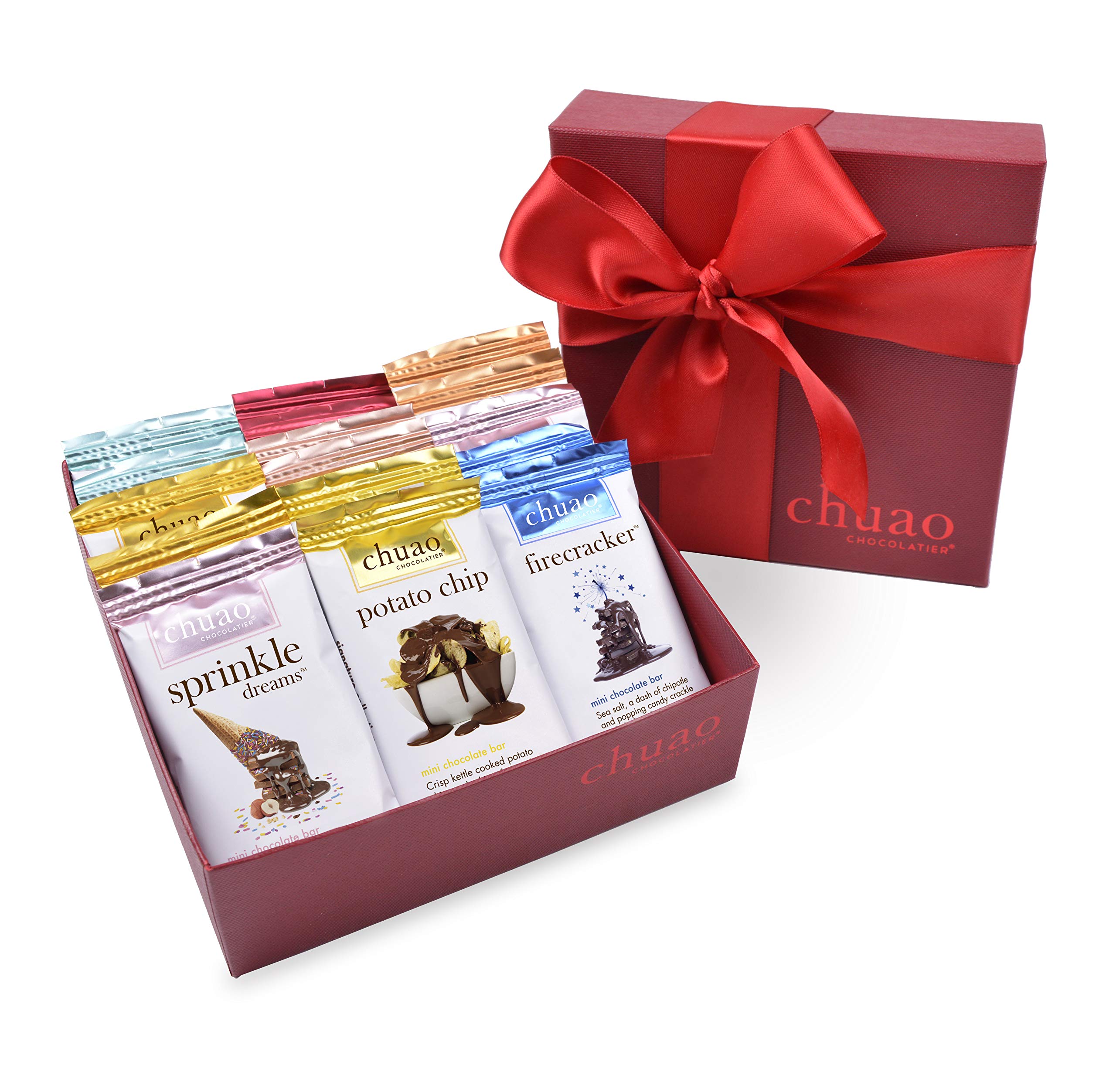 Chuao Chocolatier + More Joy Gift Set Mini Chocolate Bars (16pack)
