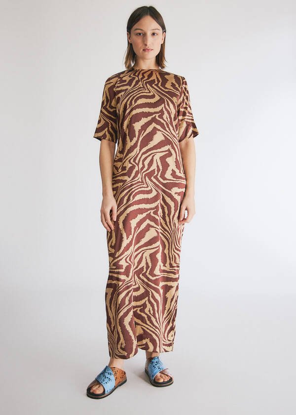 ganni silk stretch satin