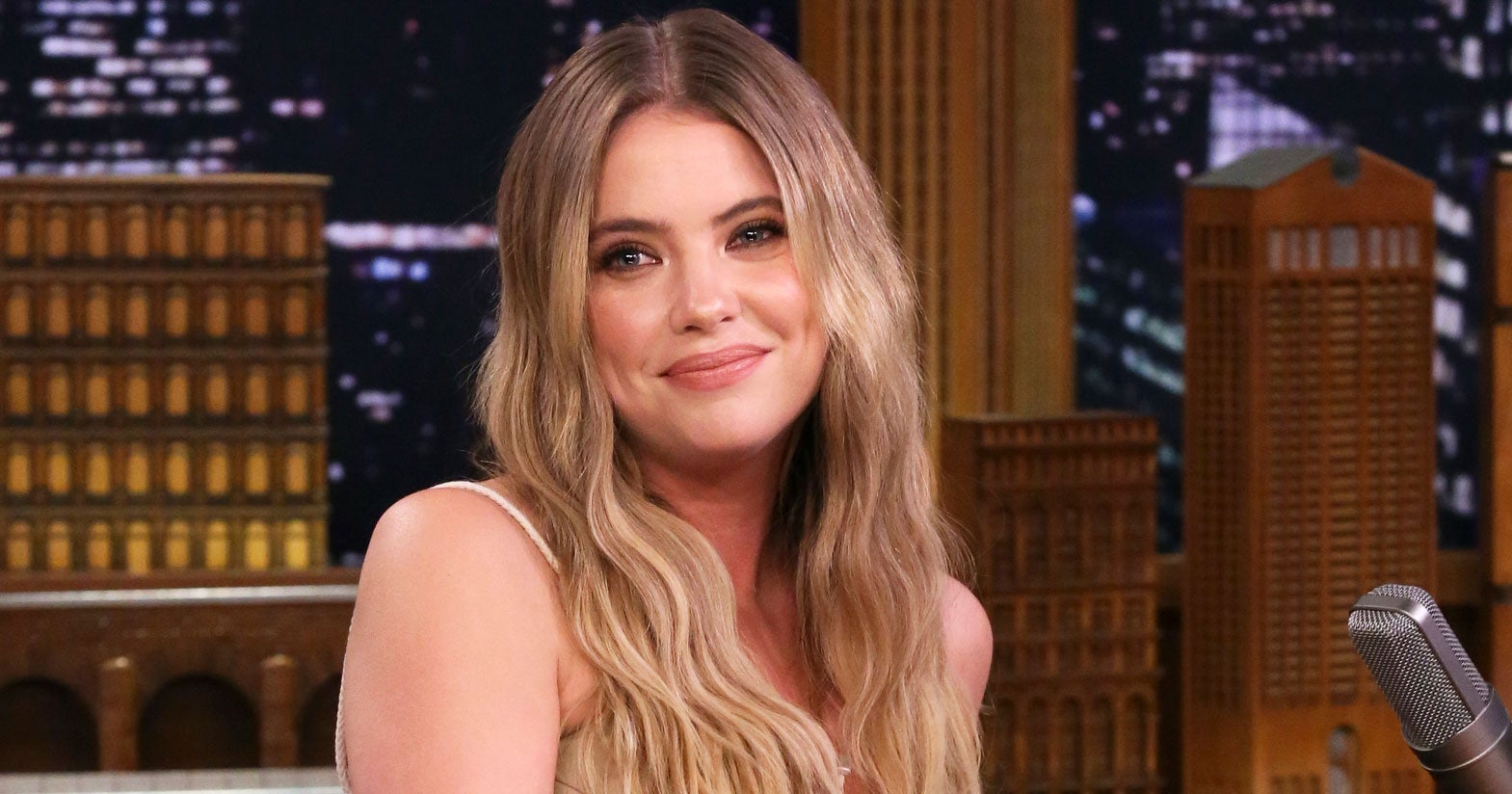 Ashley Benson Reveals New Long Brown Hair At Nyfw 2020