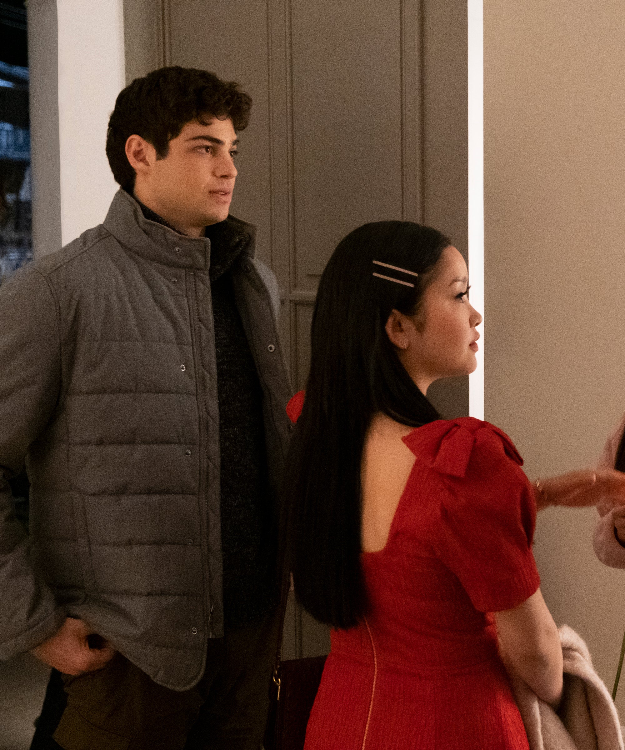 lara jean red jacket