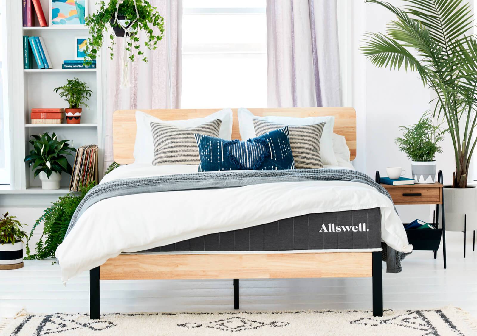 allswell mattress queen shipping size