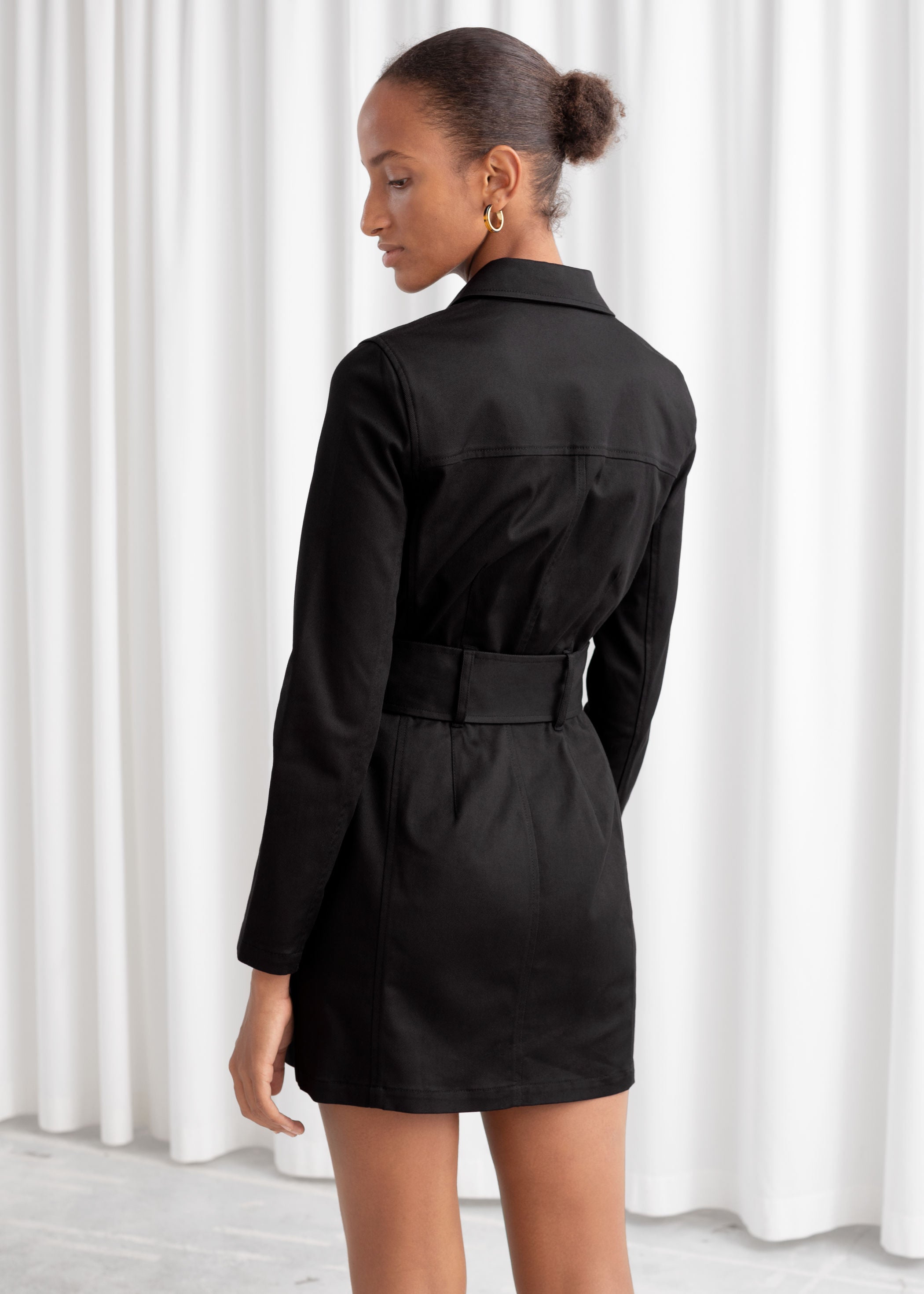 Buy belted workwear mini dress cheap online