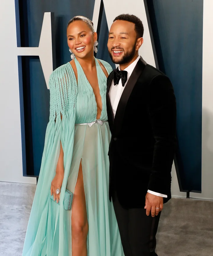 John Legend Gave Chrissy Teigen A Video Of Her Feet For