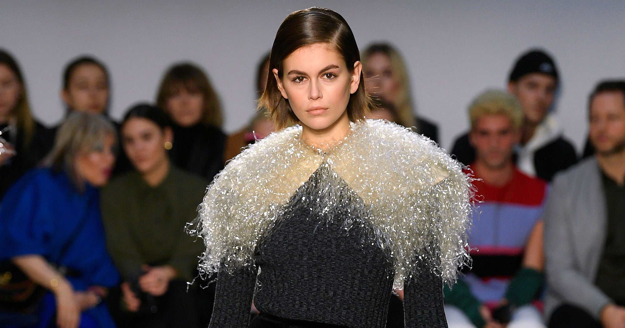 Designer Jonathan Anderson at his JW ANDERSON AW20 Runway during