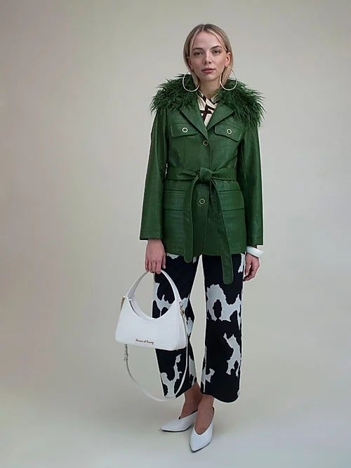 House of sunny green coat sale