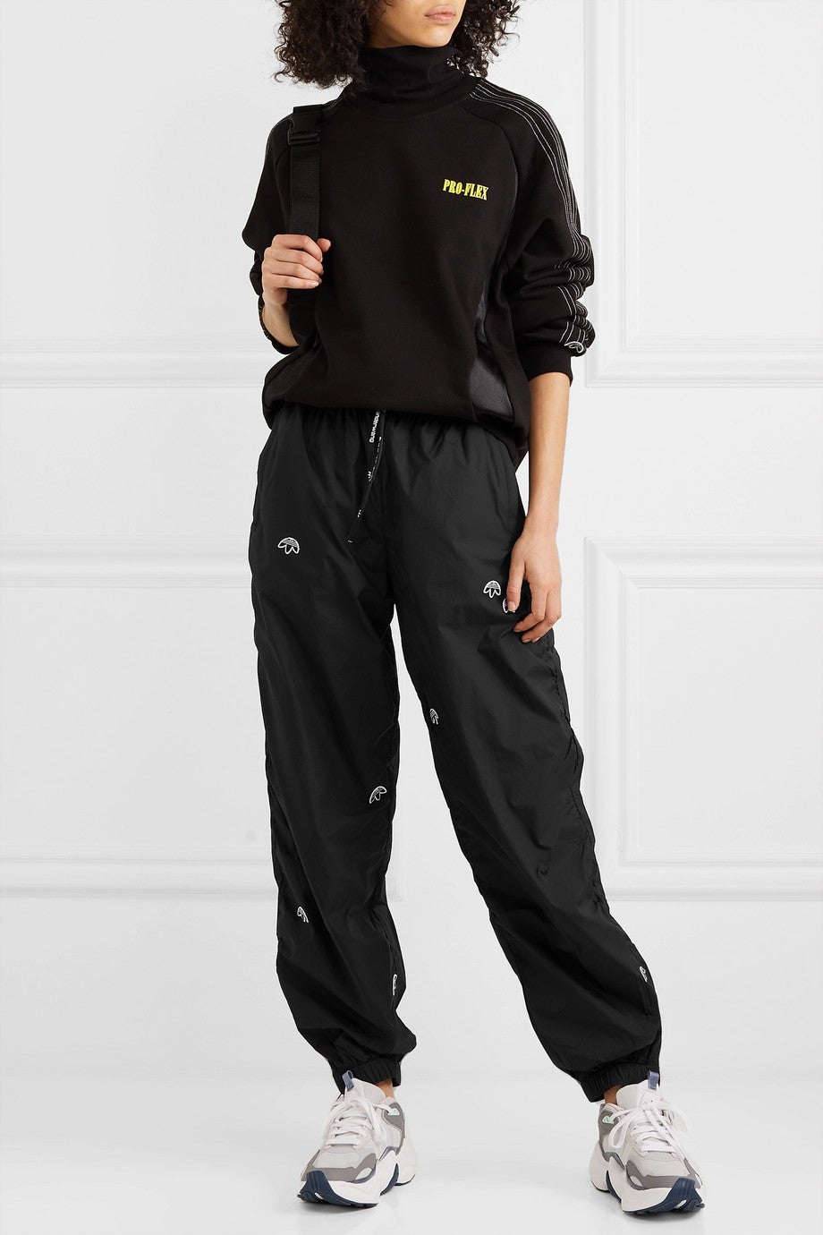 Adidas Originals by Alexander Wang + Appliquéd Shell Track Pants