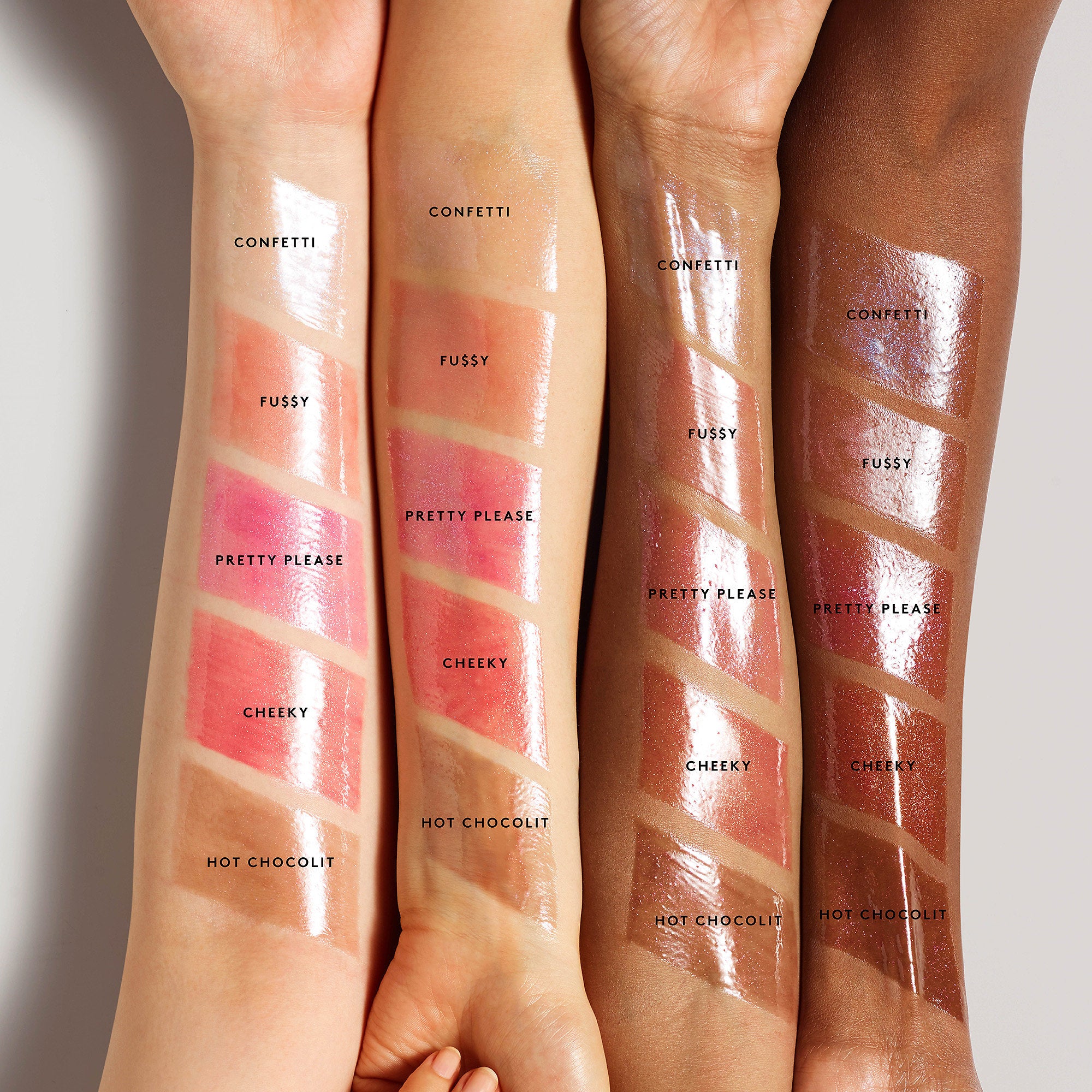 Fenty Beauty By Rihanna + Glossy Posse Mini Gloss Bomb Set