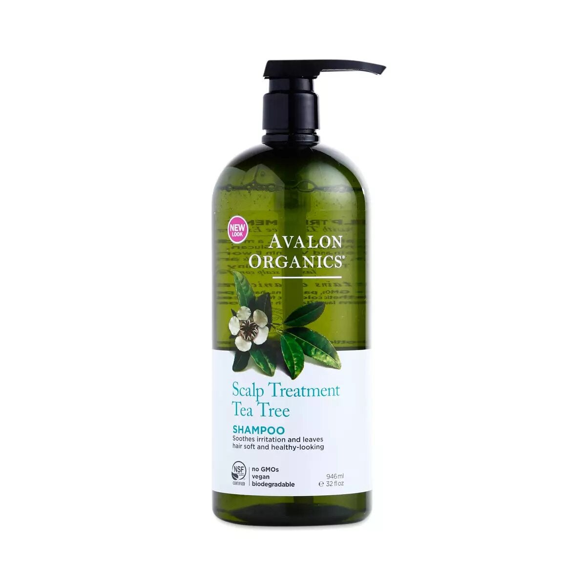 Avalon Organics + Tea Tree Oil Scalp Treatment Shampoo