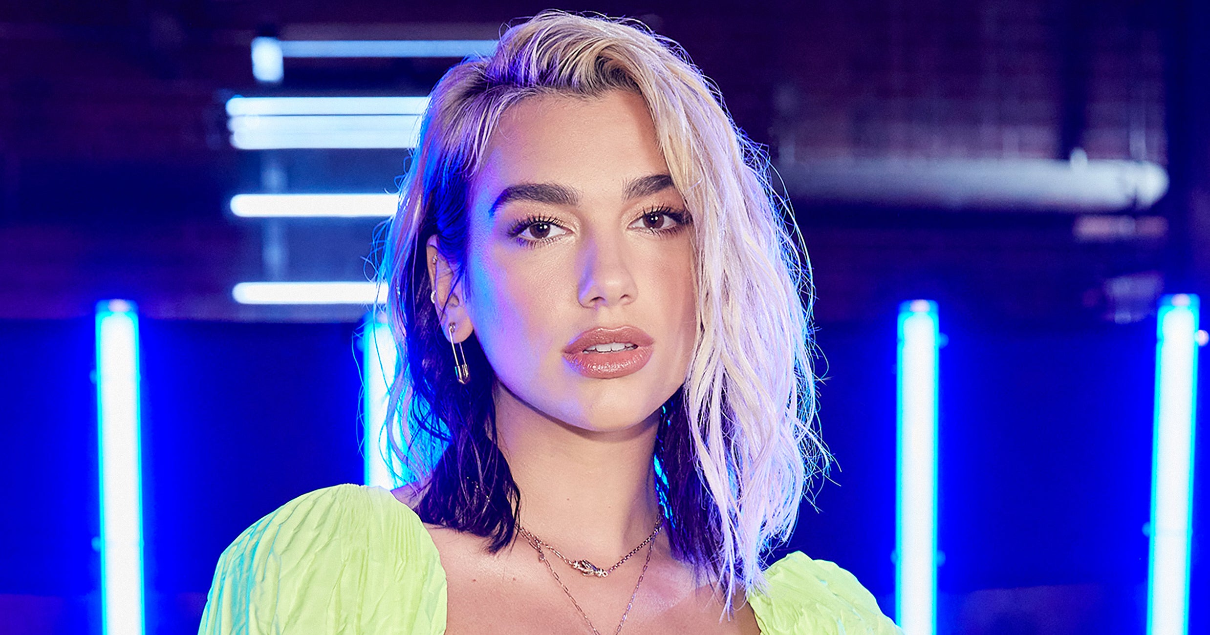 Dua Lipa Reveals New Blonde Haircut Was Bleach Mistake