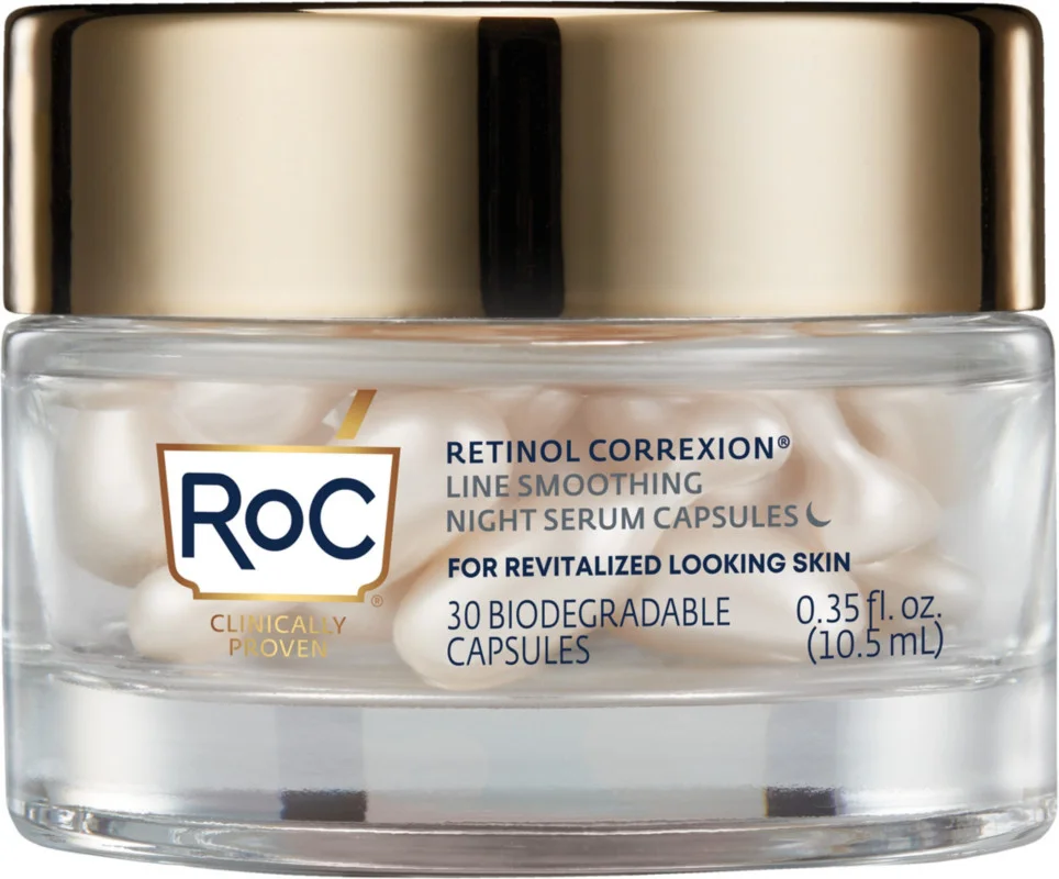 Roc Retinol Correxion Line Smoothing Night Serum Capsules