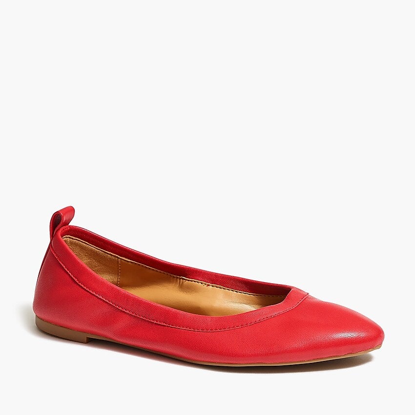 j crew ballet flats review