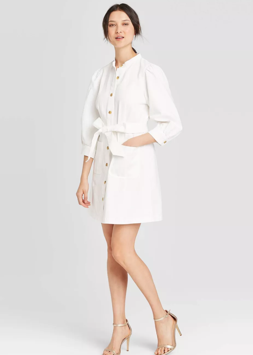 Target button down dress hotsell