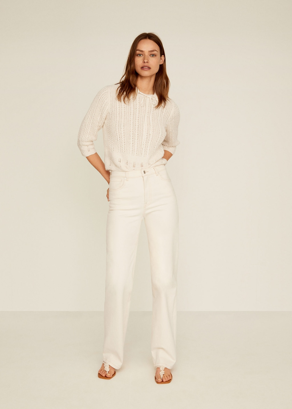 mango high waist jeans