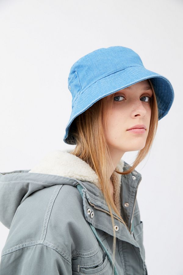 UO + Pocket Denim Bucket Hat