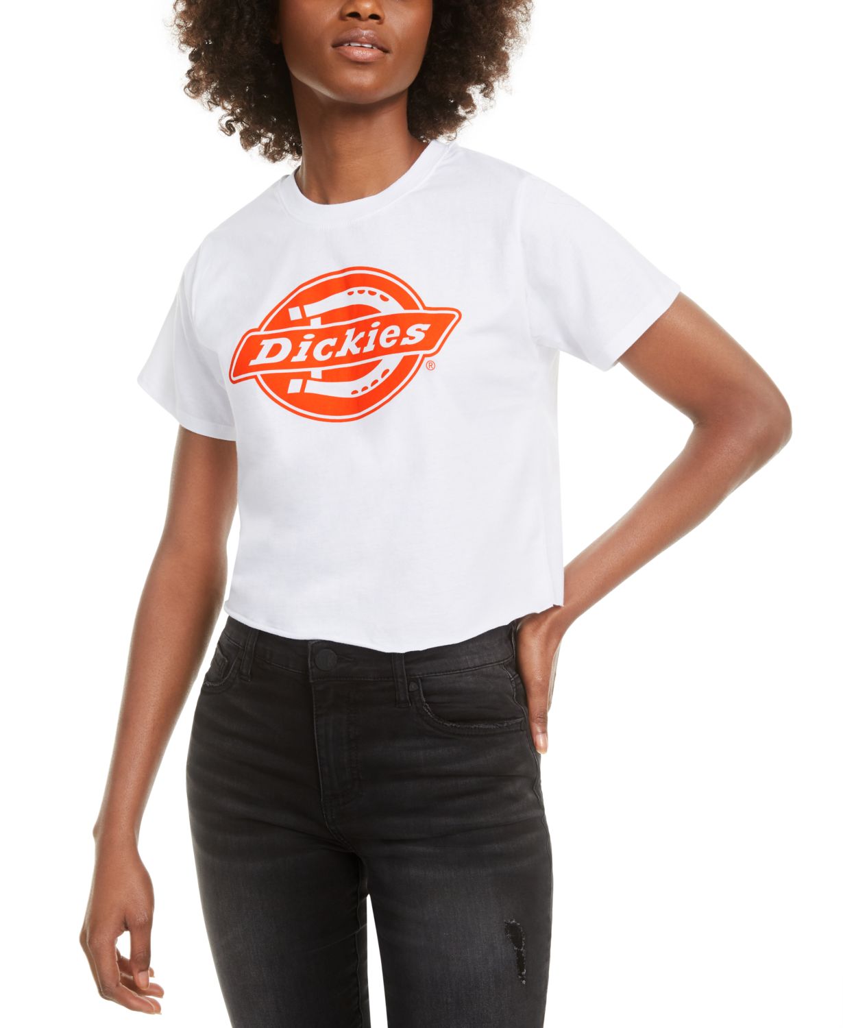 Dickies + Cropped Iconic Logo T-Shirt