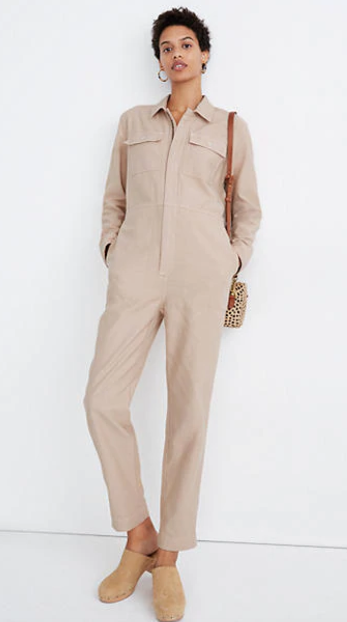 Madewell garment dyed jumpsuit outlet