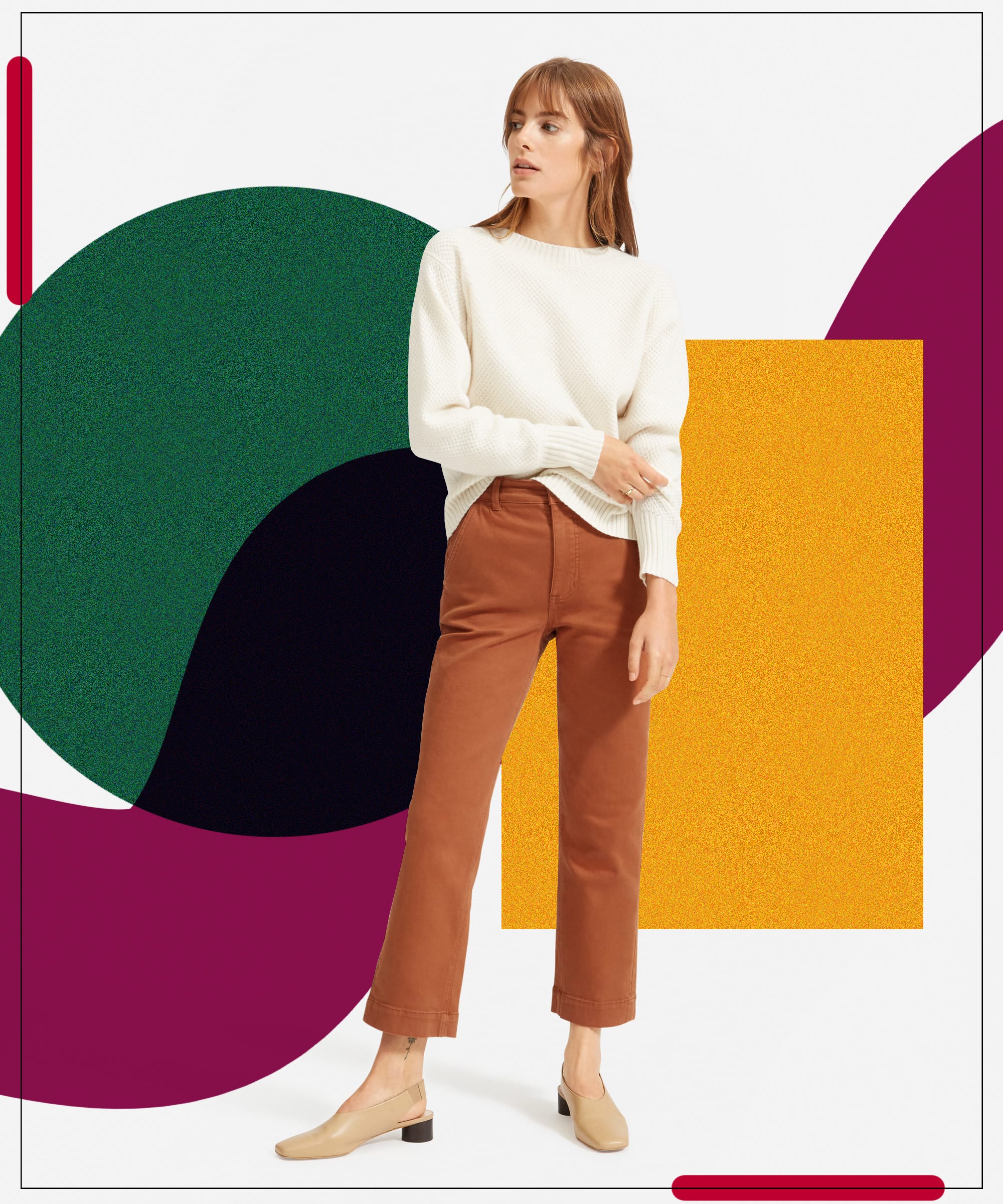Everlane straight deals leg crop