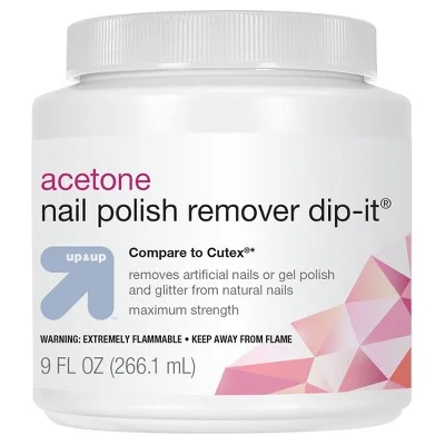 Up&Up + Maximum Strength Acetone Nail Polish Remover Up&Up + Maximum Strength Acetone Nail Polish Remover