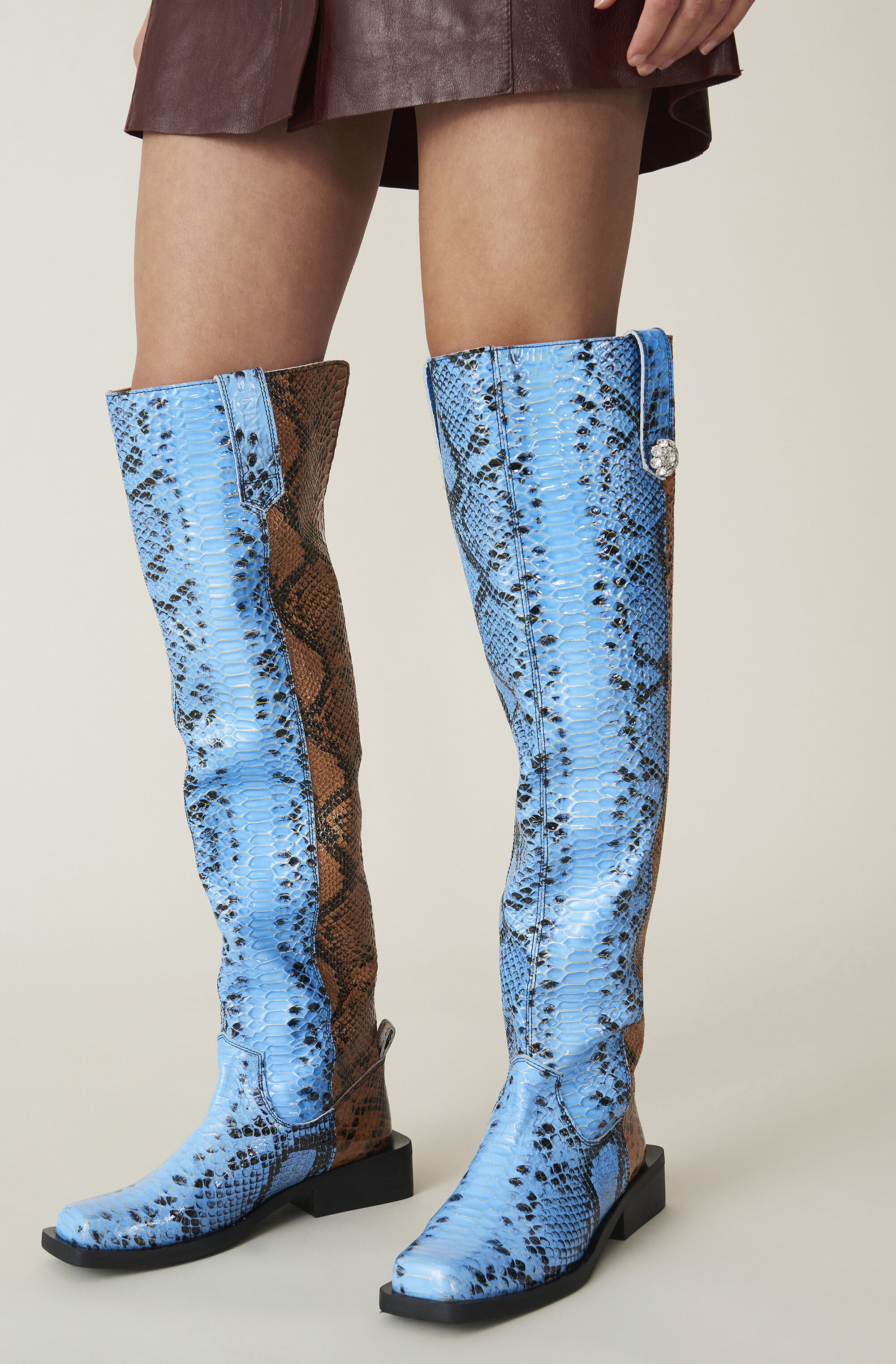 Over the knee snake 2025 boots
