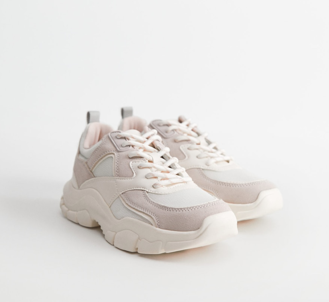 Mango 2025 chunky sneakers
