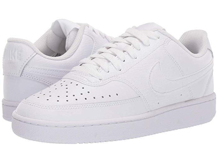 basic white tennis shoes