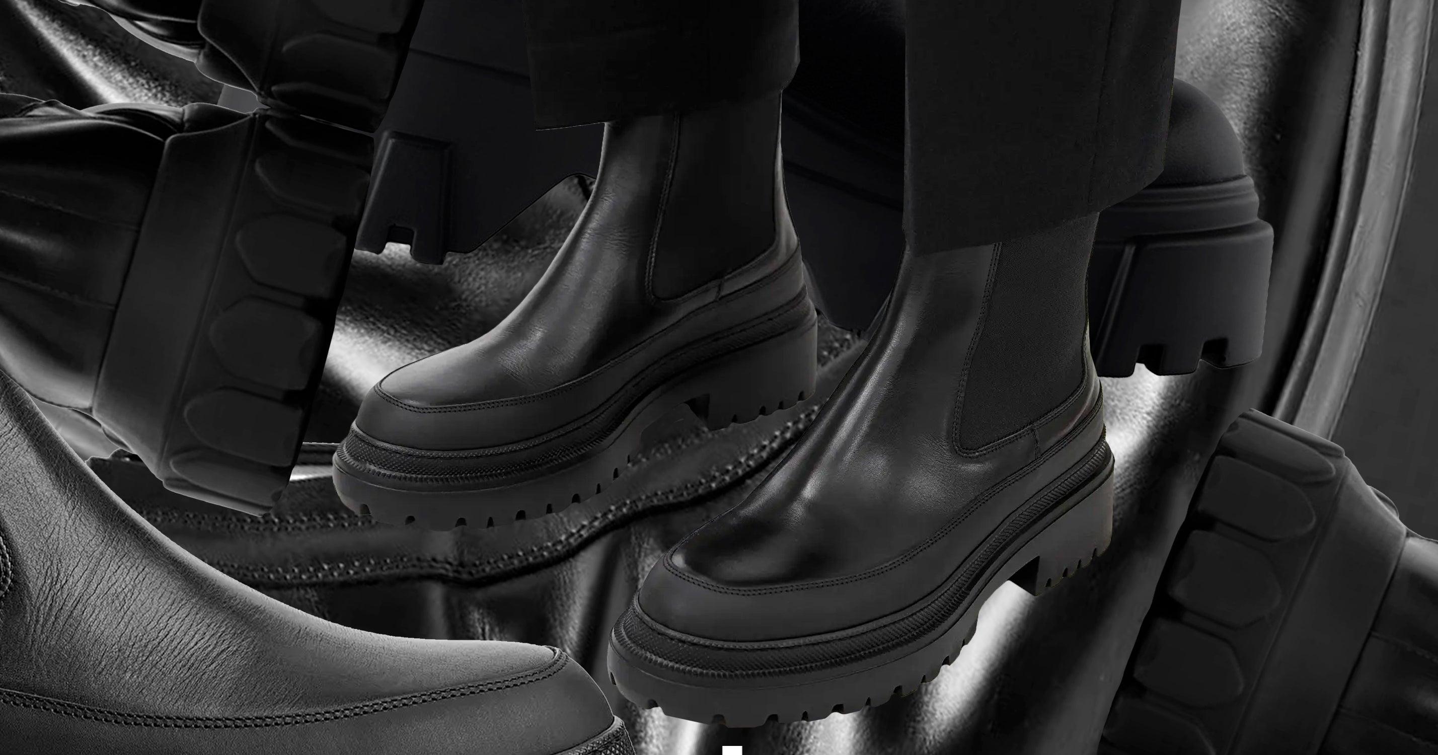 Black Chunky Turbo Boots Trend AW20