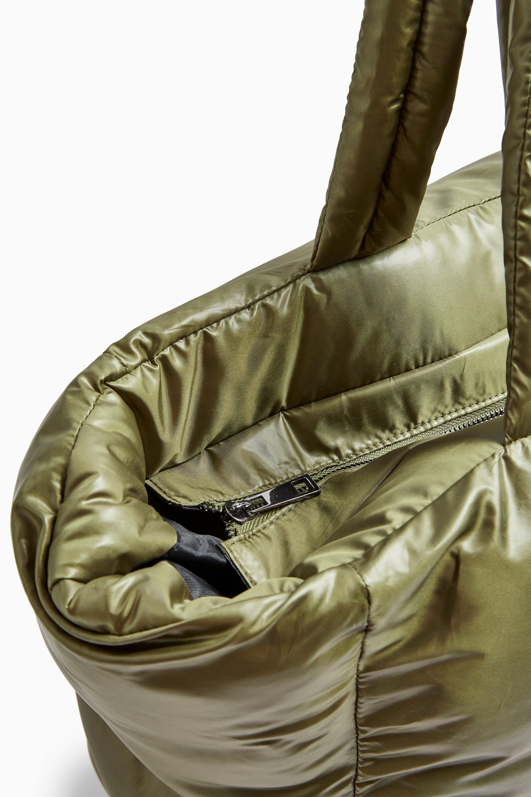 Topshop puffer tote bag deals