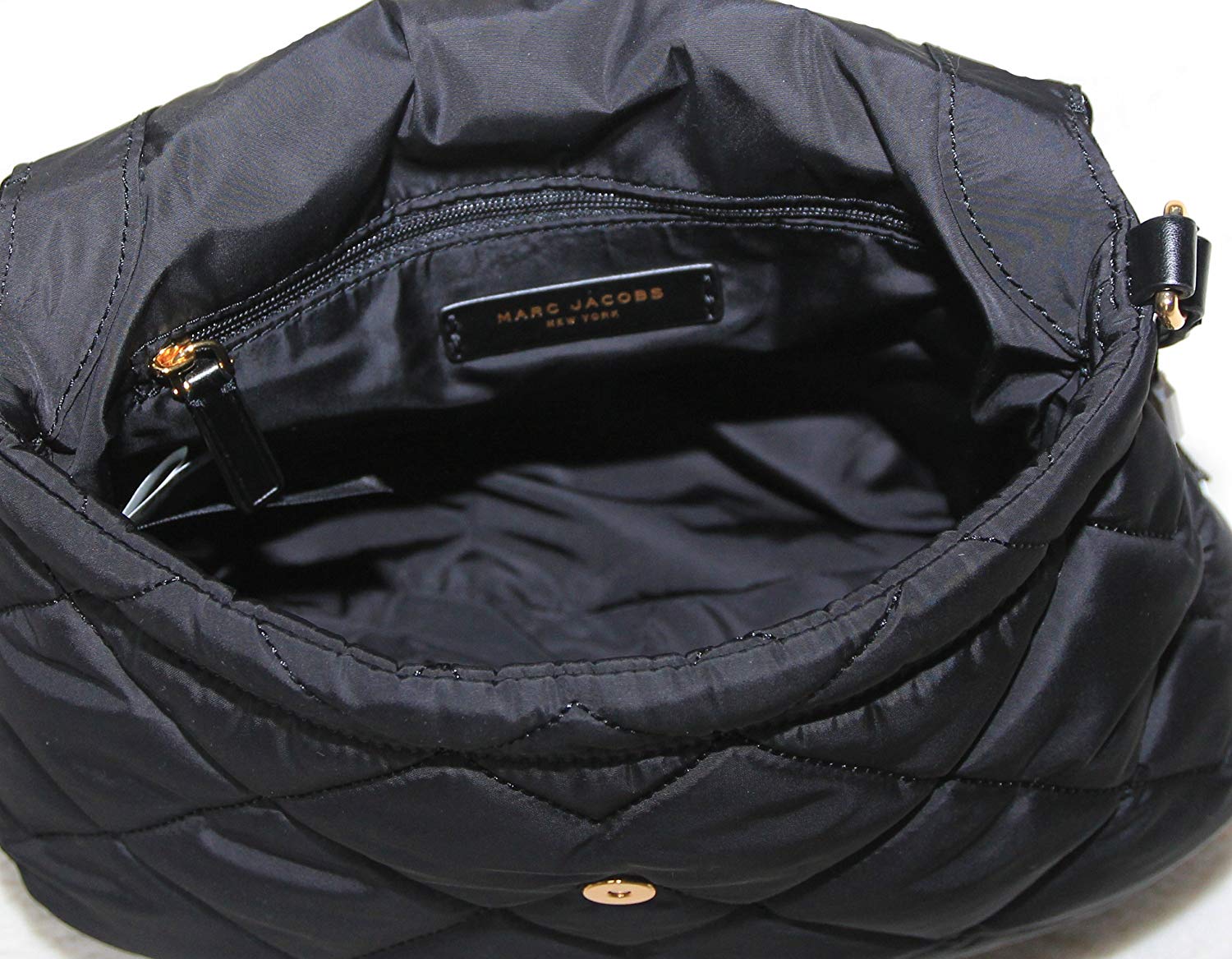 Marc Jacobs Quilted Nylon Crossbody Handbag