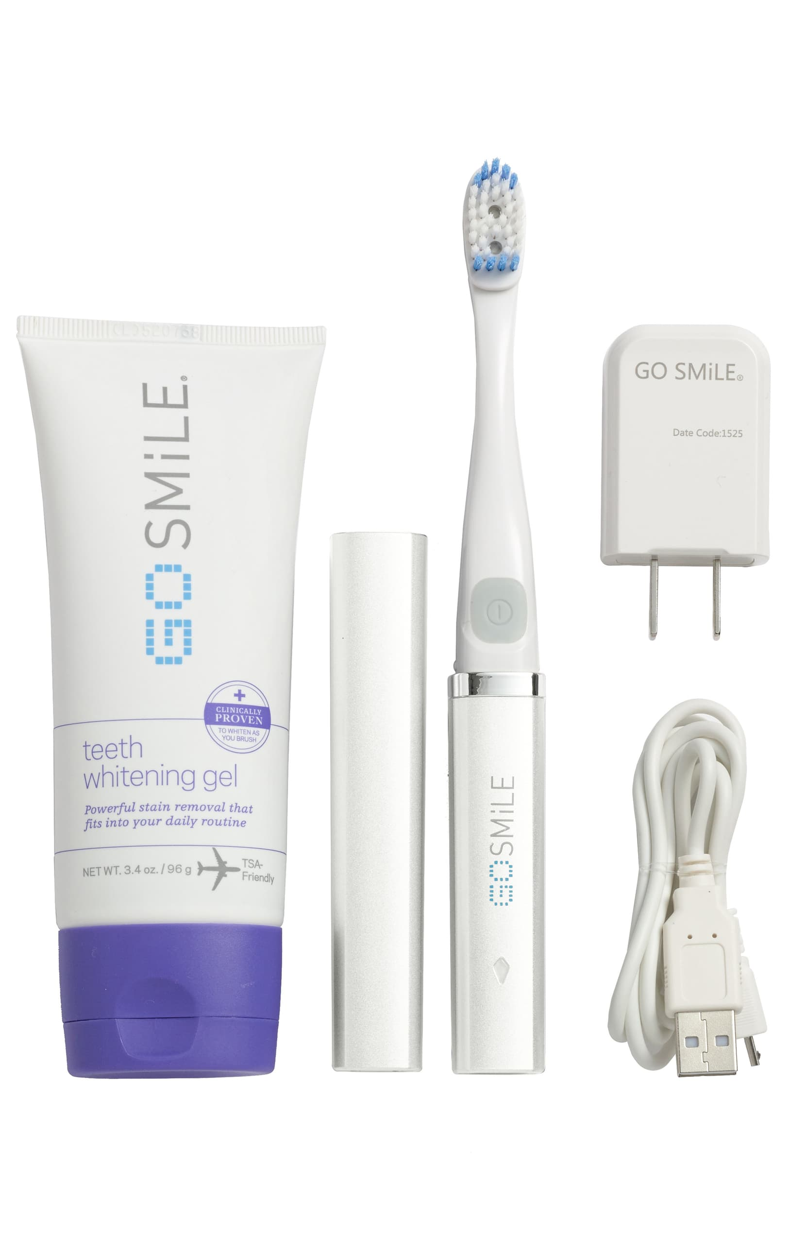 go smile sonic blue smart brush