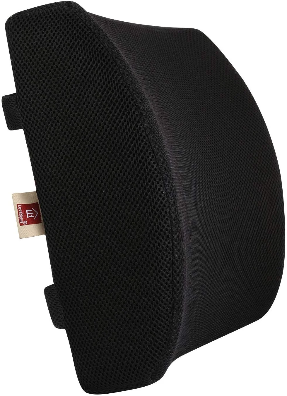 LoveHome + Memory Foam Lumbar Support Back Cushion