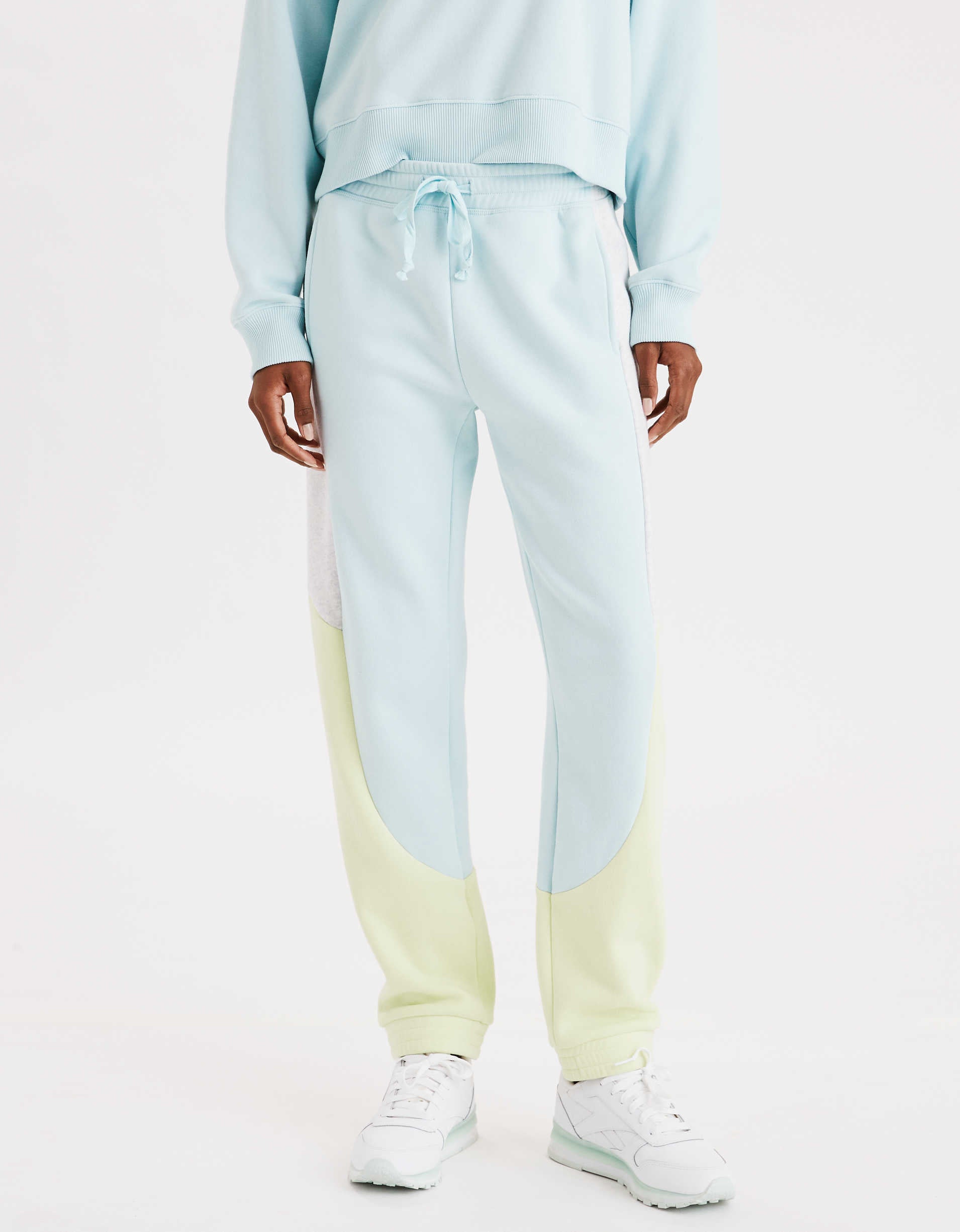 super high waisted joggers