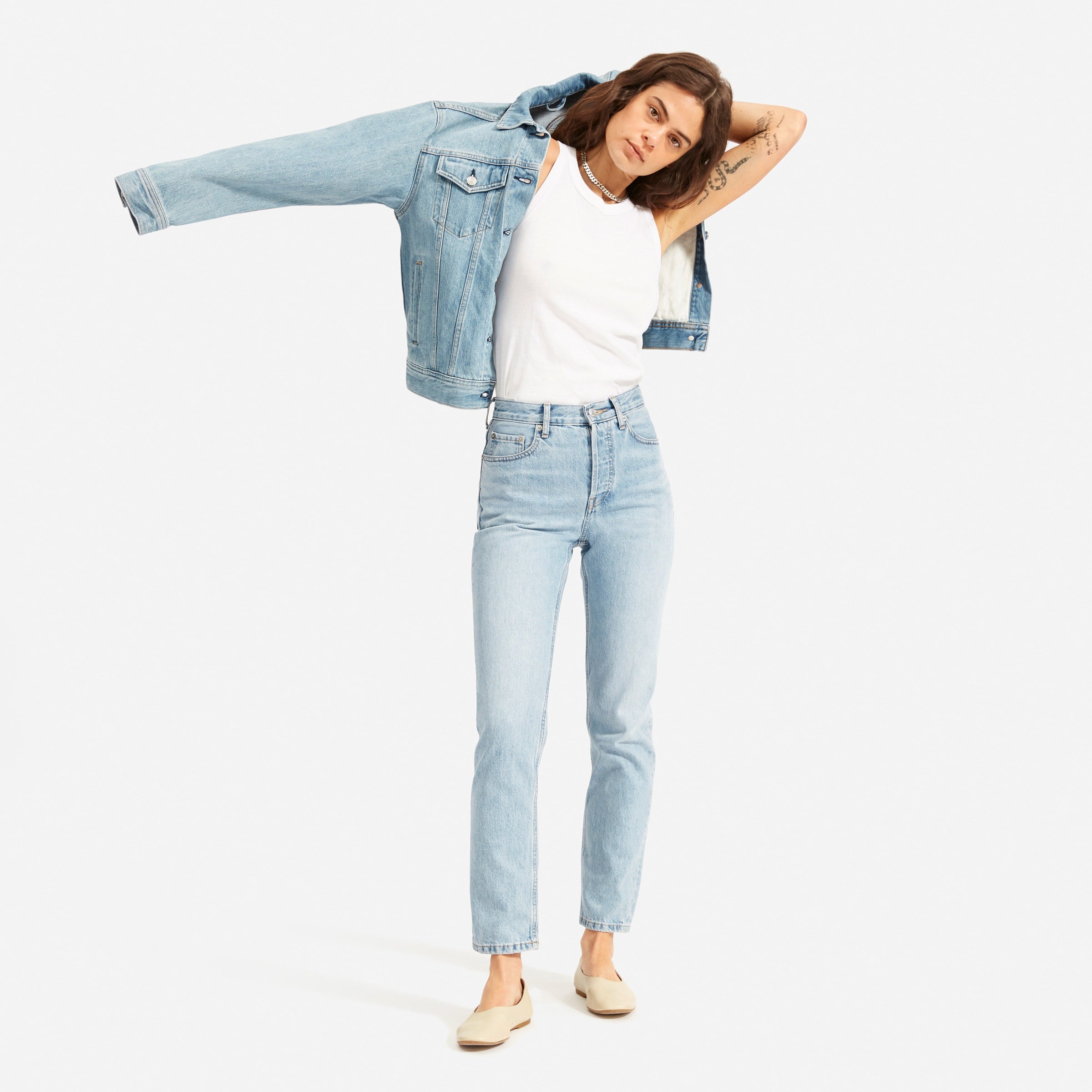 Kick Crop Everlane Cheeky Bootcut Jean Everlane Jeans Everlane