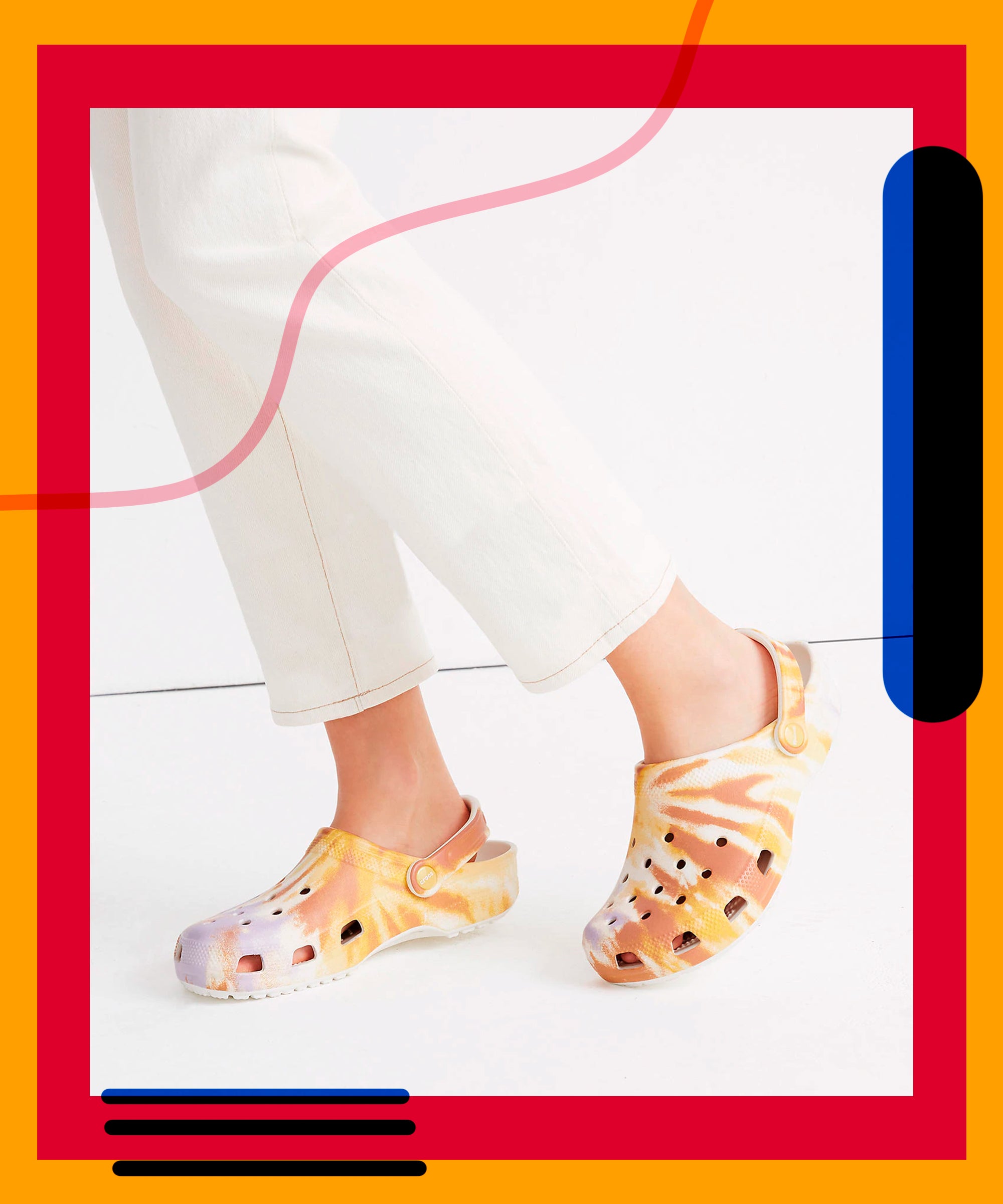Crocs Tie-Dye Collab Is Ultimate WFH Shoe