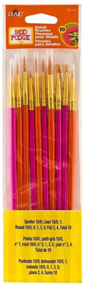 Mod Podge Brush Set DECOUPAGE 3PC