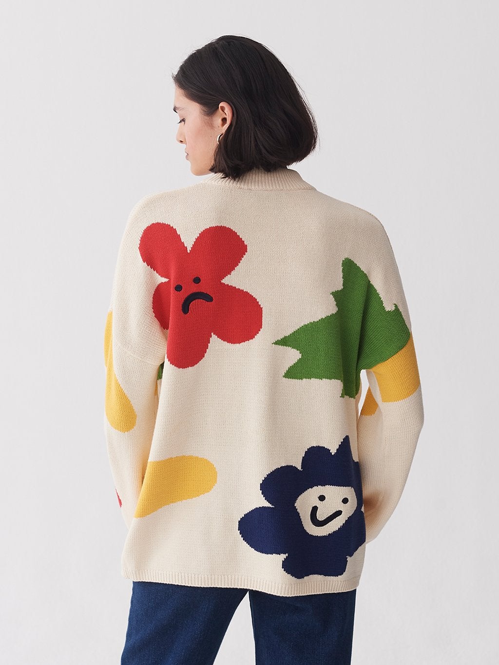 Lazy Oaf + Flower Bed Knit Sweater