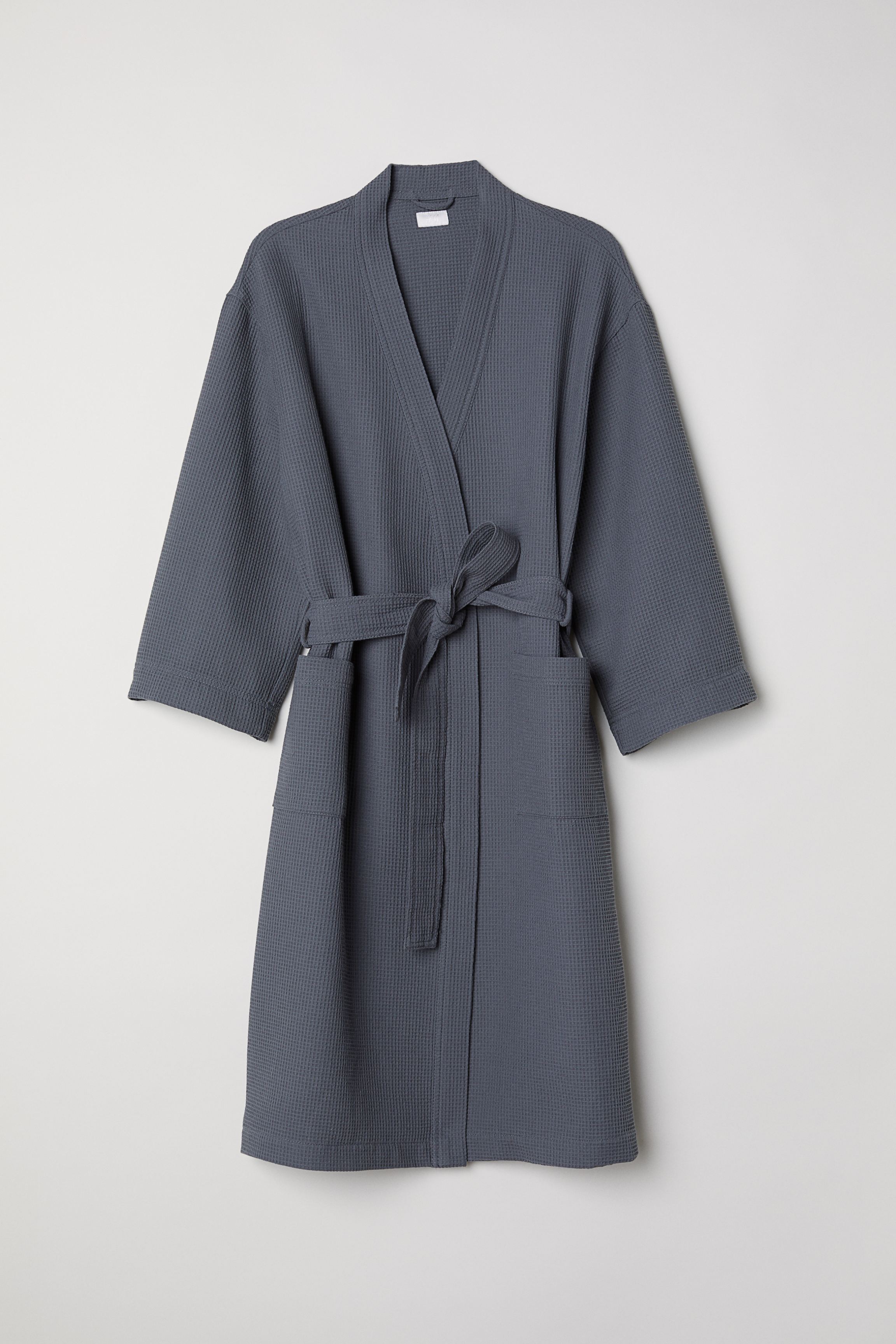 H&M + Waffled Dressing Gown