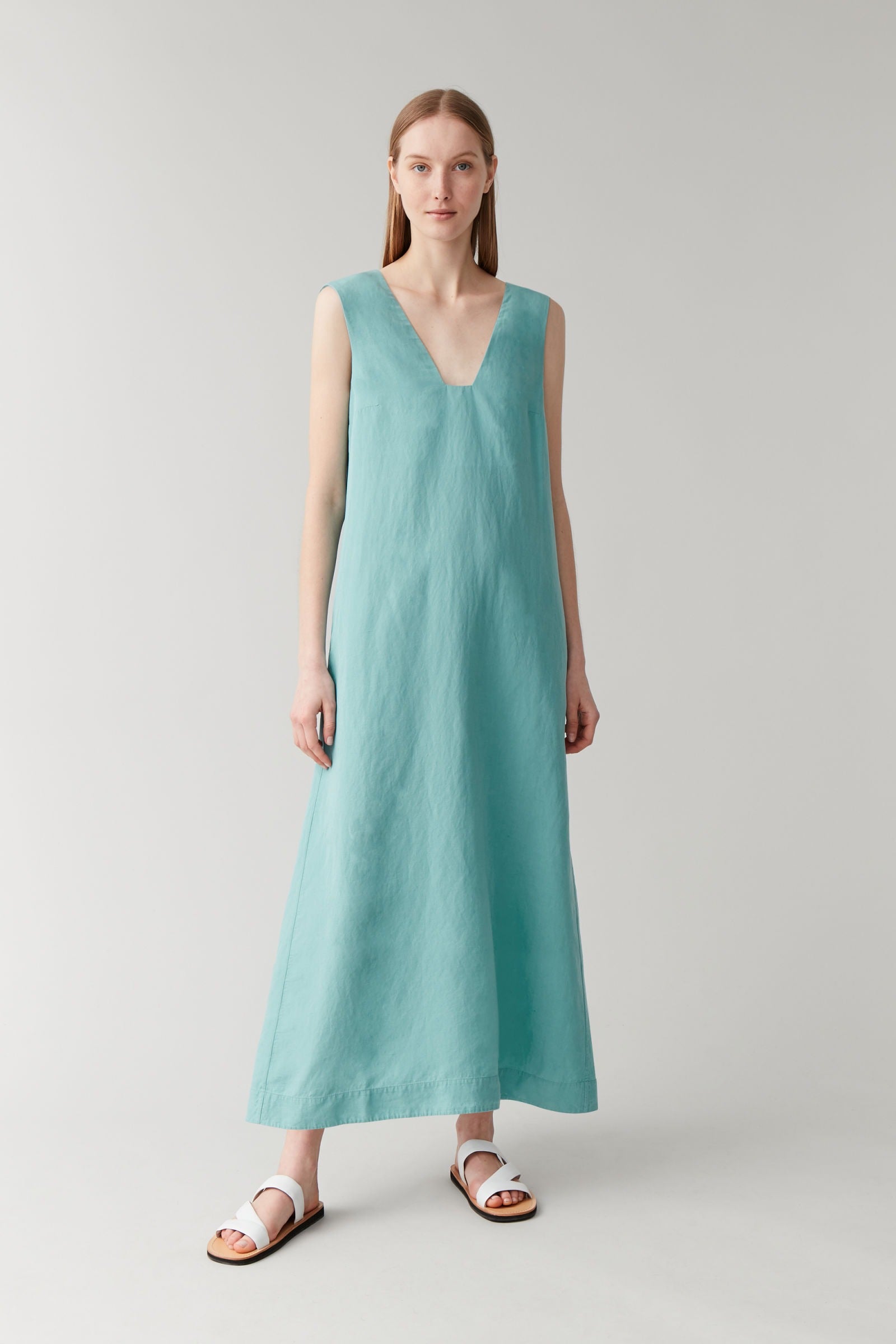 Cos turquoise dress hotsell