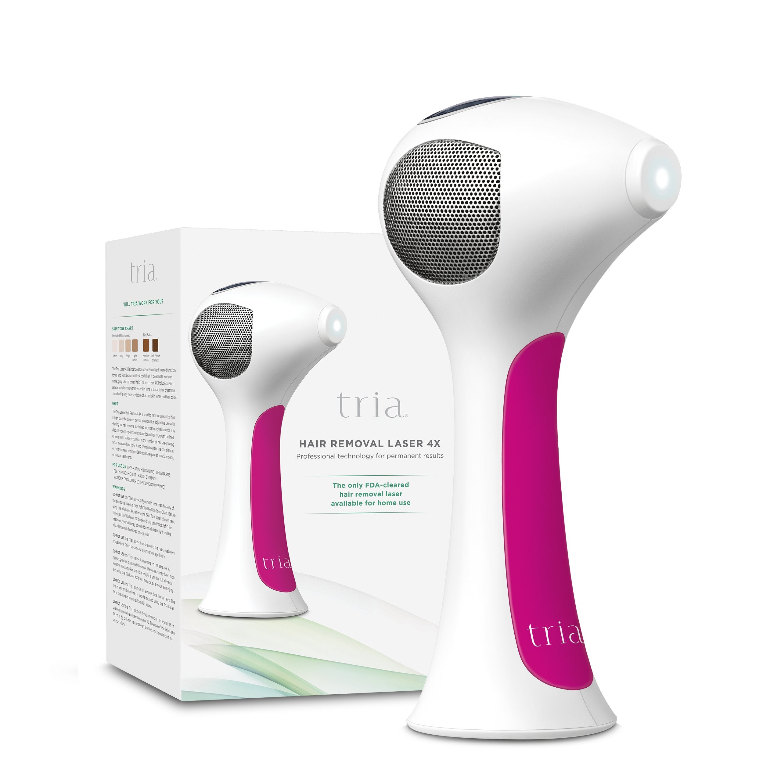Tria + Beauty Hair Removal Laser 4X