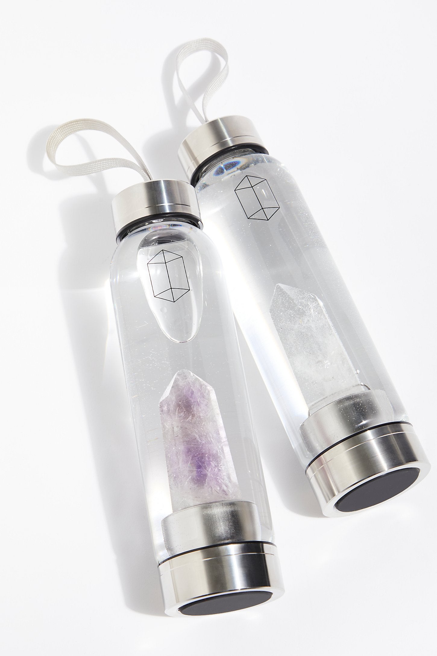 Made in USA - Elegance — Love Bottle - Beautiful Reusable Glass Water  Bottles