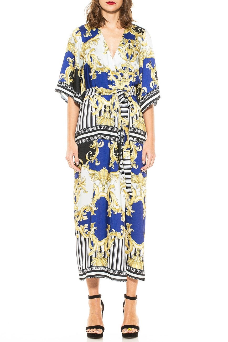 Alexia Admor + Kimono Wrap Dress