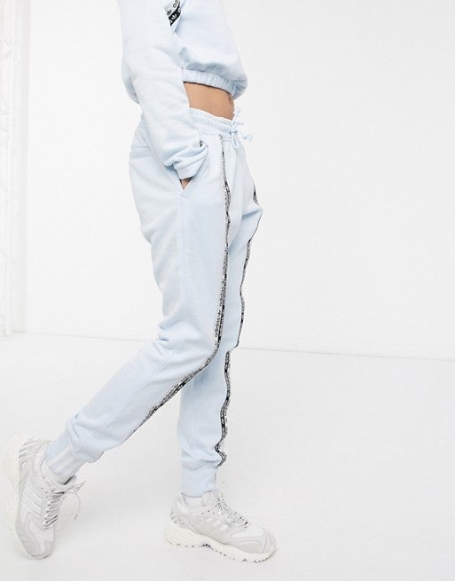 adidas originals ryv taping high waist jogger