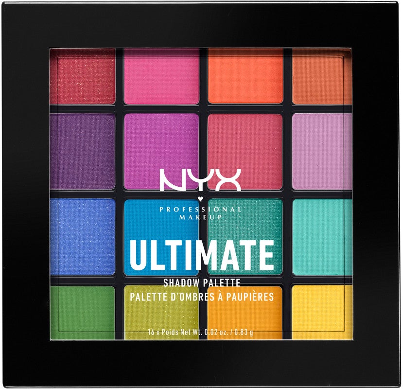 NYX Professional + Brights Ultimate Shadow Palette