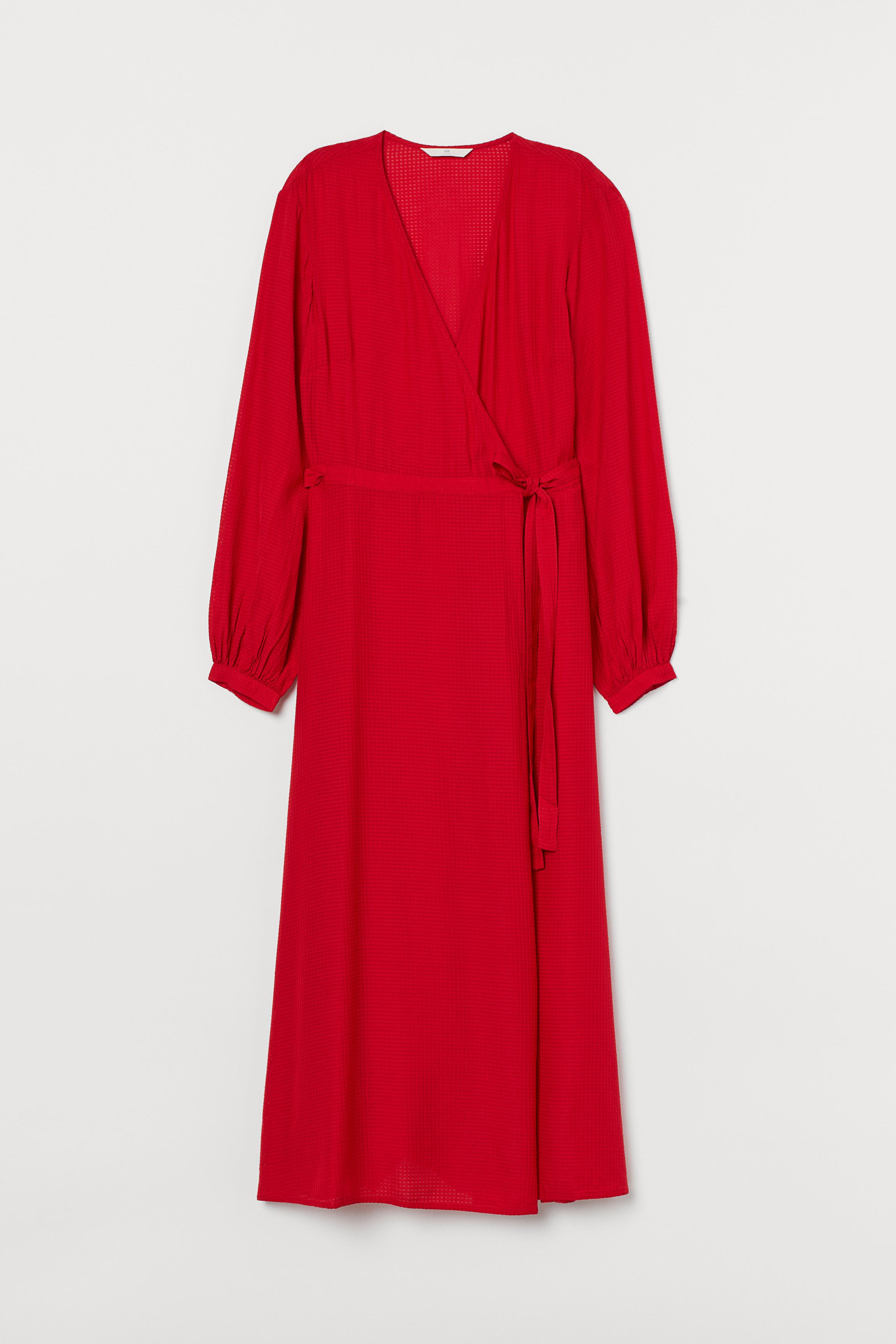 V neck wrap dress h&m hotsell