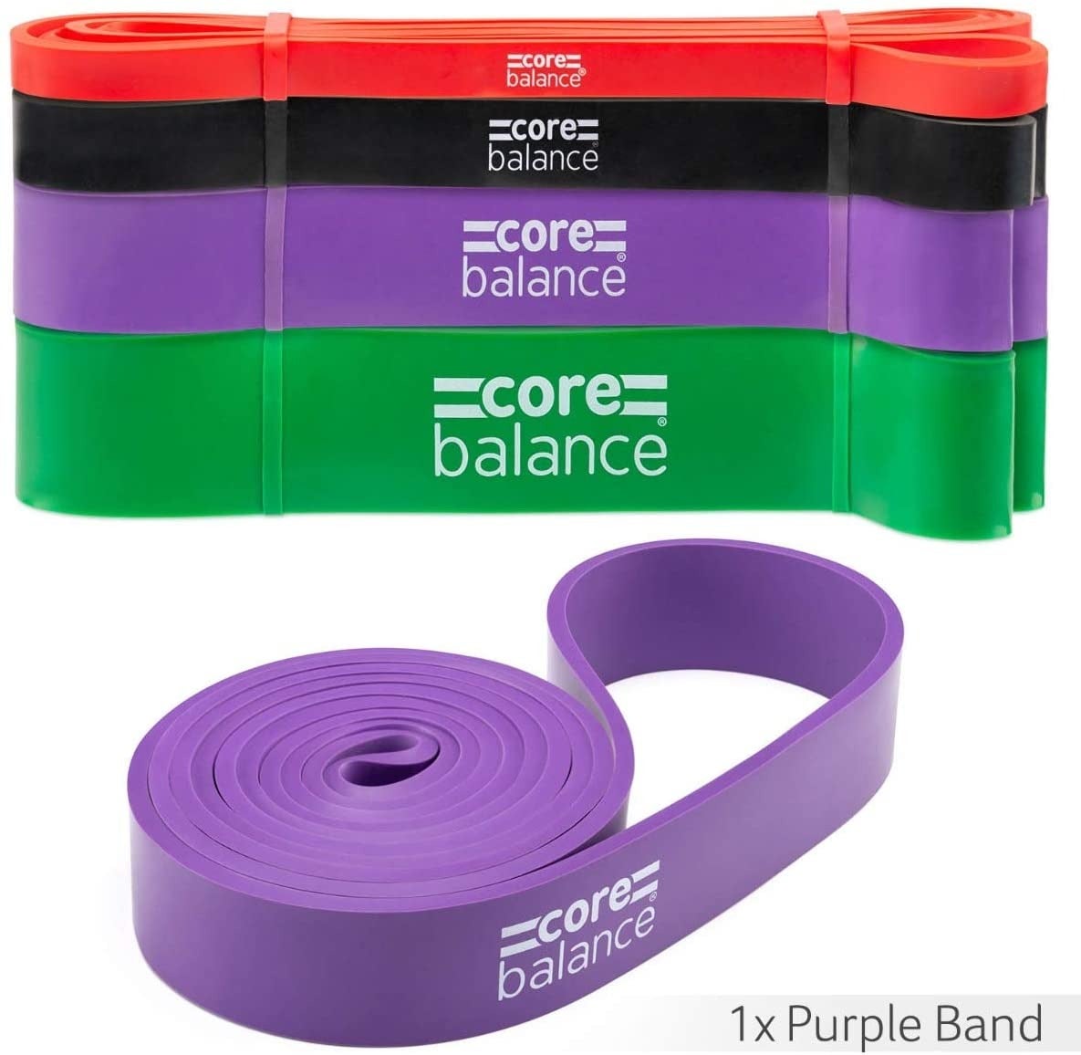Core Balance + Resistance Bands Long Loop