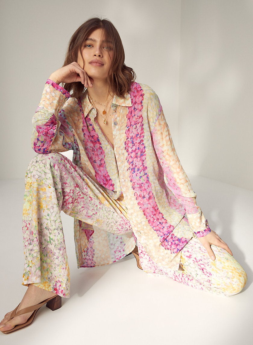 wilfred free button up shirt