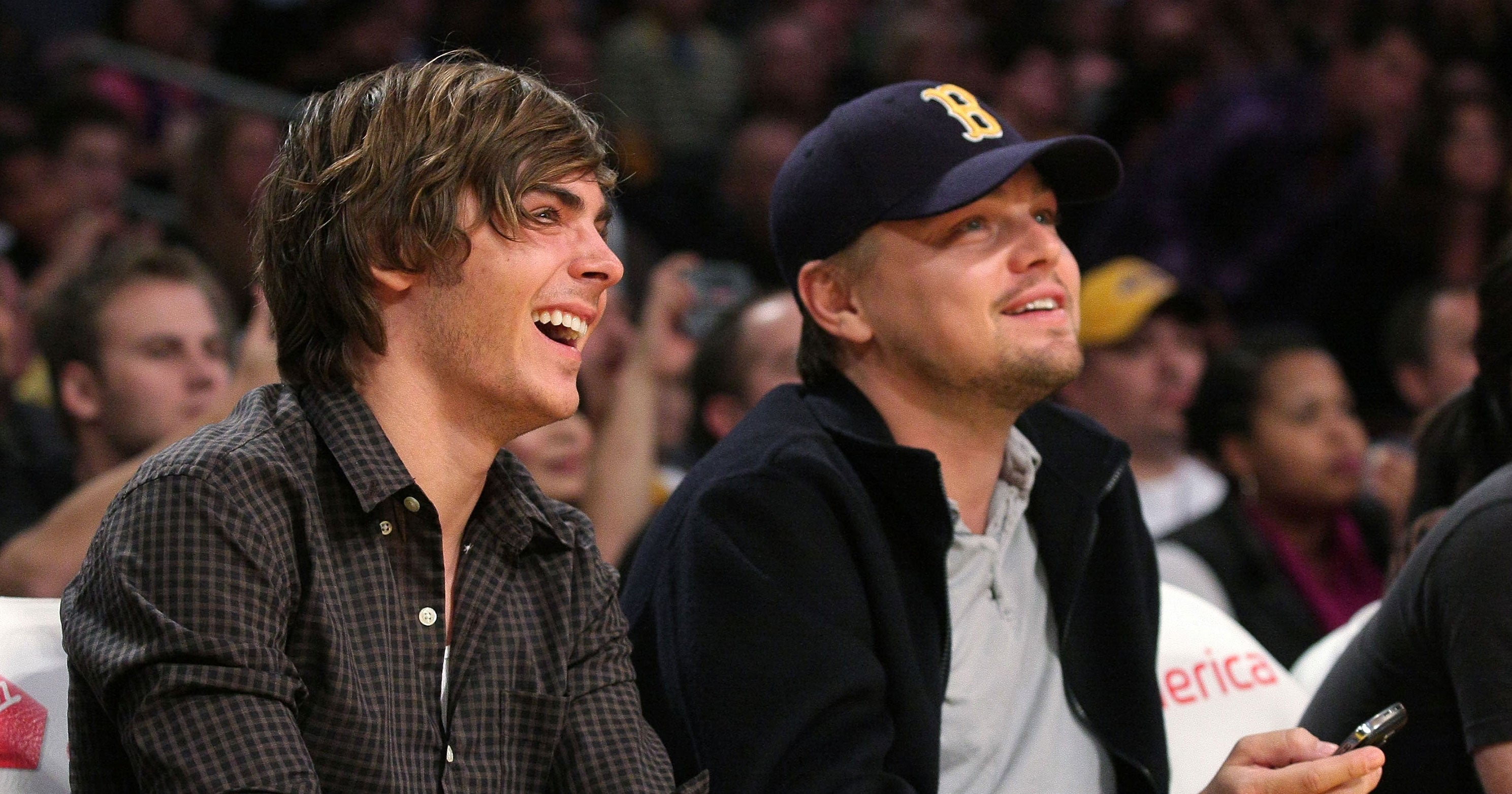 Zac Efron Shares Funny Bromance With Leonardo DiCaprio